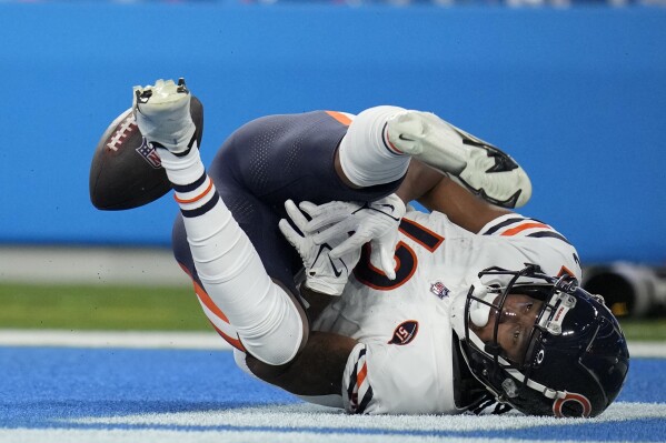 Bears receiver Velus Jones Jr. shoulders blame for dropped